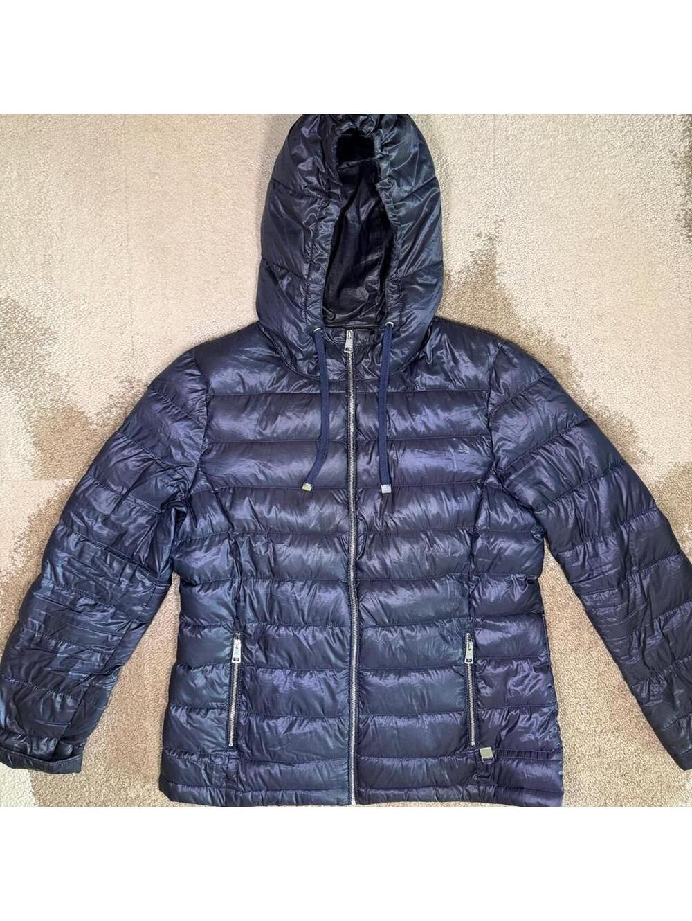 Andrew Marc Women's Navy and Blue Jacket